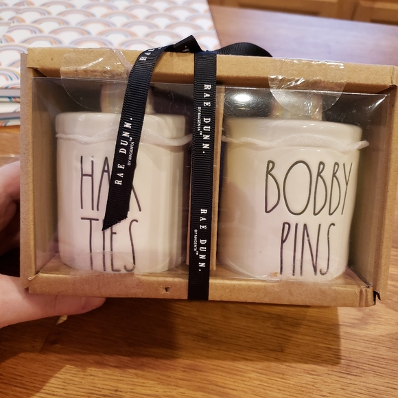 Rae Dunn Small Rainbow Knob Canister Set - Picture 7 of 8